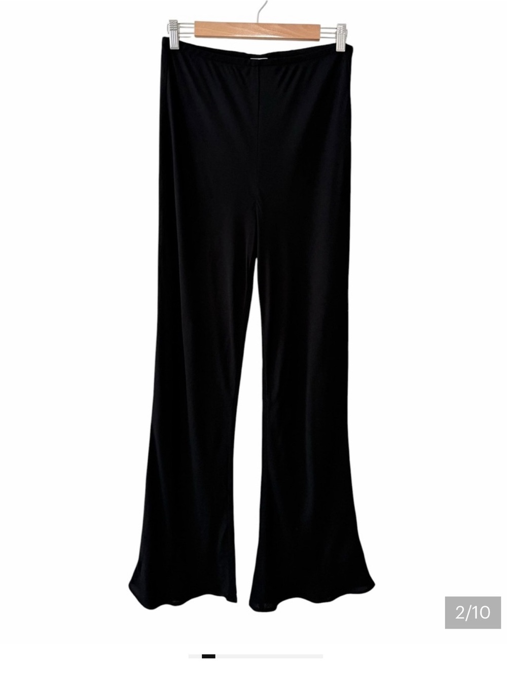 Reformation Gale Mid Rise Pant — Black NWT - Picture 5 of 8